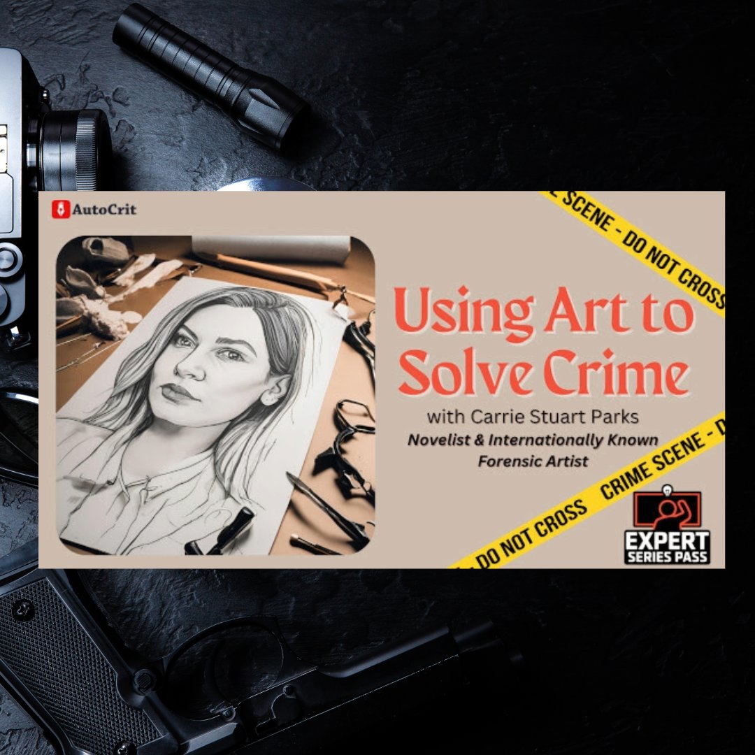 romancestudio's tweet image. 🖼️🔍 Join bestselling author &amp;amp; forensic artist Carrie Stuart Parks for Using Art to Solve Crime, a workshop on how forensic artistry helps crack real cases—&amp;amp; how YOU can use it in your writing.
theromancestudio.com/using-art-to-s…
📅 3/29 @ 6PM EST
#WritingWorkshop #TrueCrime #ForensicArt
