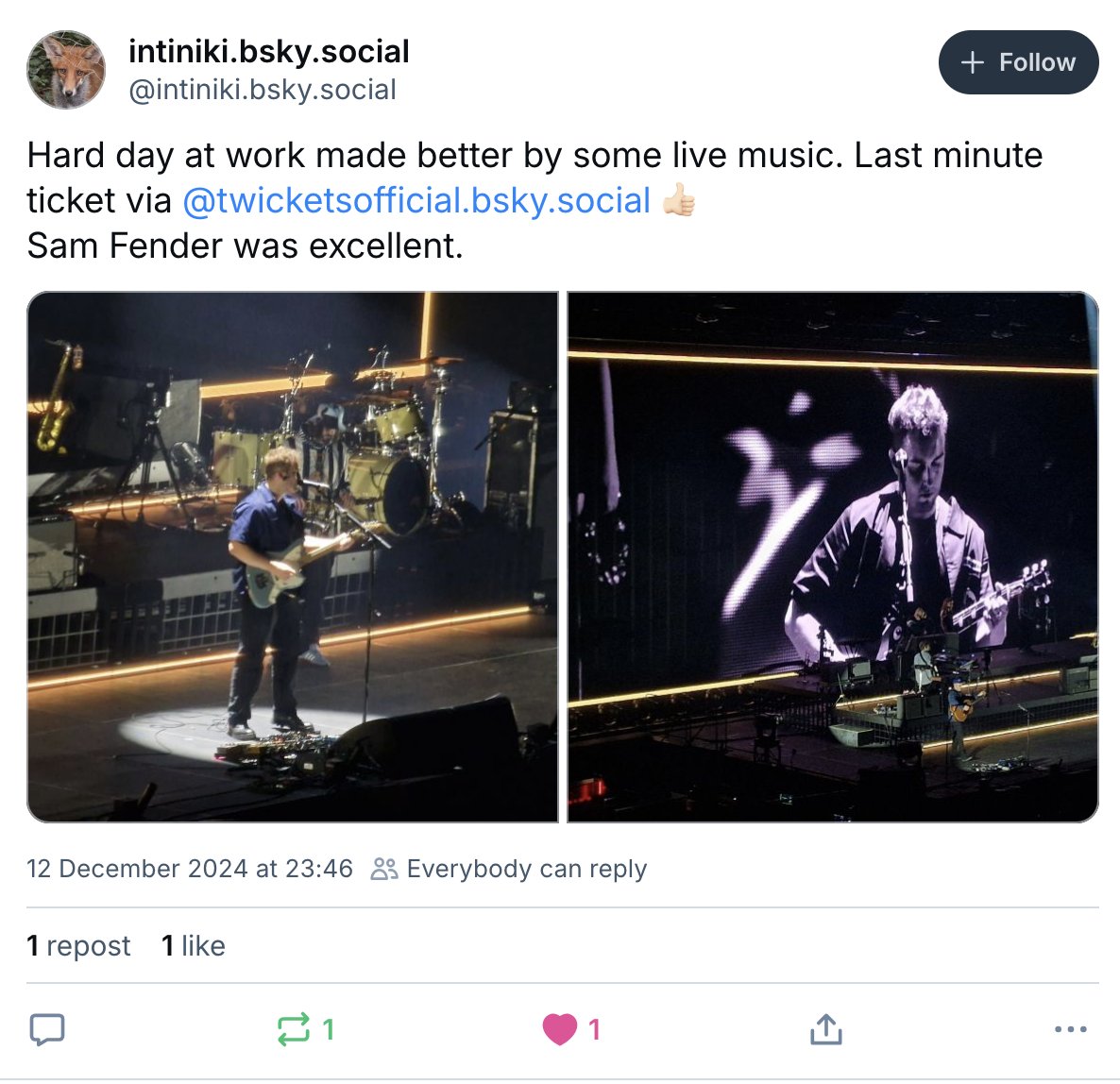 Twickets tweet media