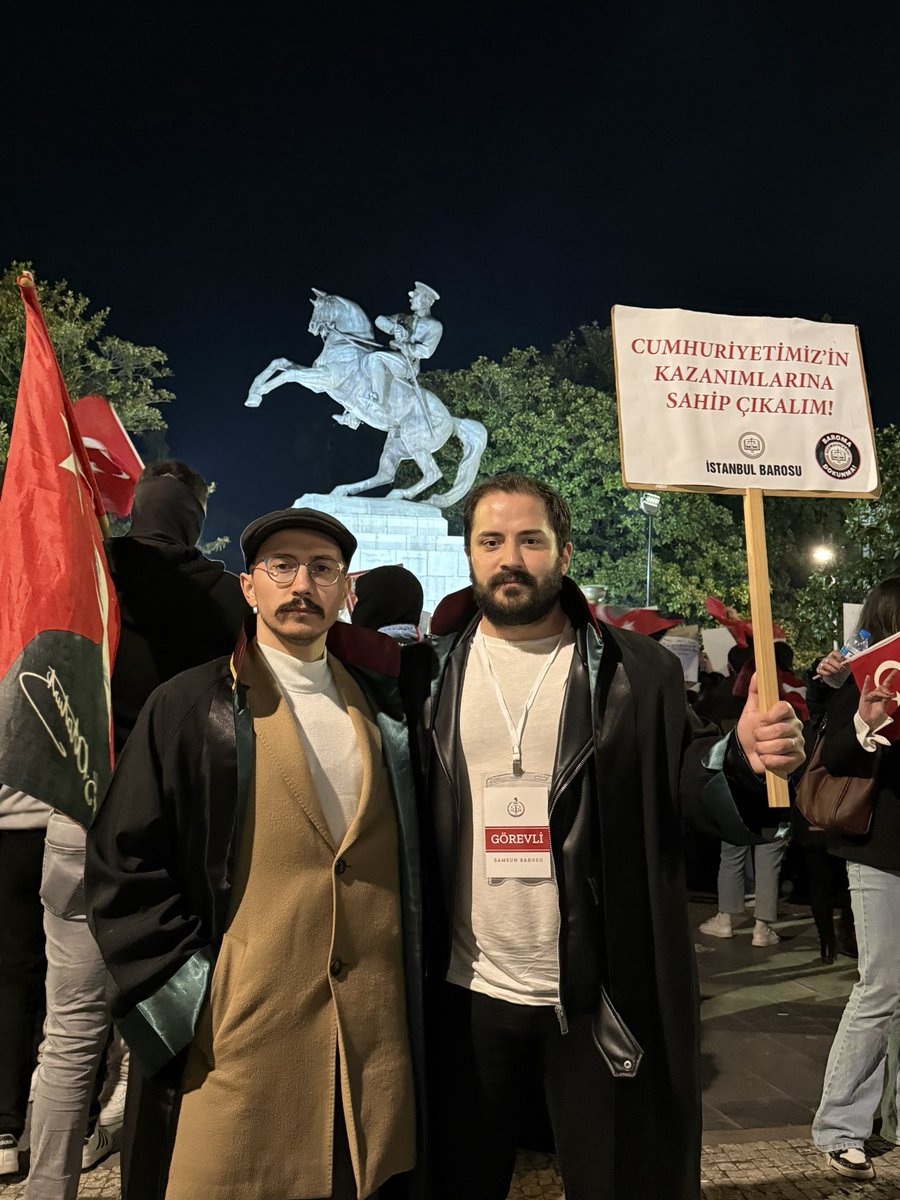 İstanbul Barosu’na selam olsun.
HAK, HUKUK, ADALET !