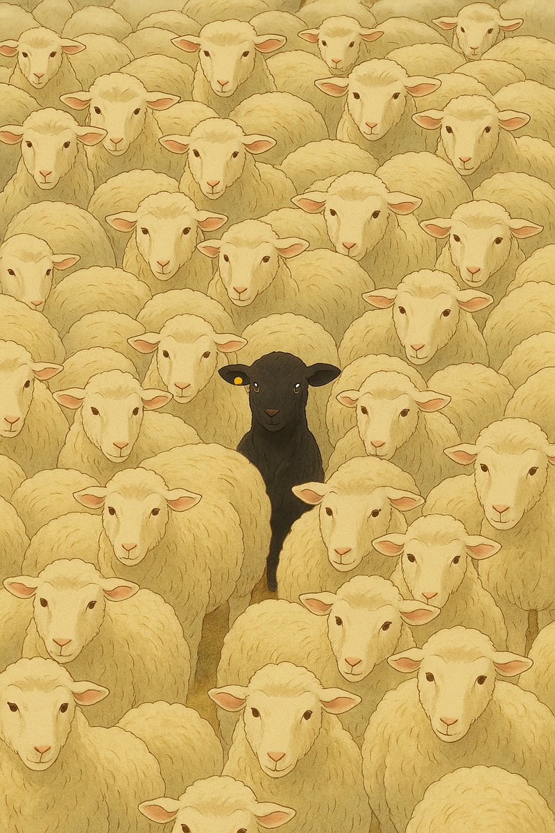 Be different. 

Don’t sell.