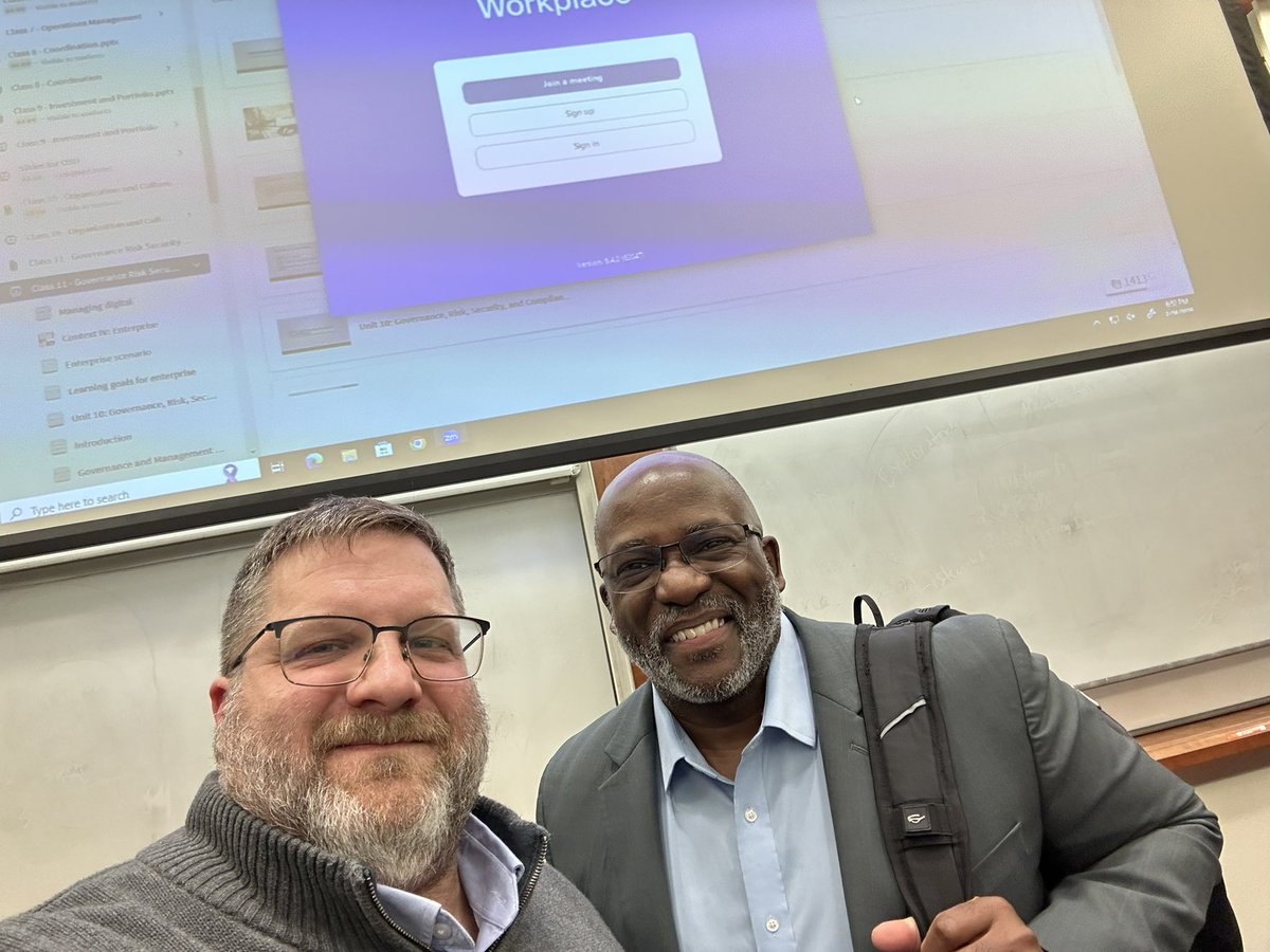 Kevin E. Jackson (@kevinj_cyber1) on Twitter photo Big thanks to <a href="/MikeFultonIT/">Michael Fulton</a> at The Ohio State University Fisher College of Business for allowing me to guest lecture! It was an amazing time with a brilliant group of students and included a wide range of cybersecurity topics. It was an absolute treat to be invited. <a href="/Level6Cyber/">LEVEL 6 Cybersecurity</a> Big thanks to <a href="/MikeFultonIT/">Michael Fulton</a> at The Ohio State University Fisher College of Business for allowing me to guest lecture! It was an amazing time with a brilliant group of students and included a wide range of cybersecurity topics. It was an absolute treat to be invited. <a href="/Level6Cyber/">LEVEL 6 Cybersecurity</a>