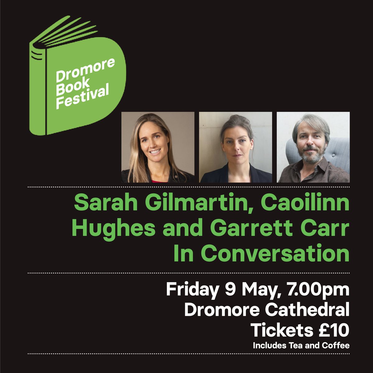 Bridge Books Dromore Co Down š (@bridgebooksdro1) on Twitter photo The #DromoreBookFestival author spotlights continue! I'm very excited for an evening with three incredible writers of stunning fiction <a href="/sarahgilmartin_/">Sarah Gilmartin</a> <a href="/CaoilinnHughes/">Caoilinn Hughes</a> & <a href="/garrett_carr/">Garrett Carr</a>. It's going to be an unforgettable evening with three literary talents!
ticketsource.co.uk/whats-on/co-do⦠The #DromoreBookFestival author spotlights continue! I'm very excited for an evening with three incredible writers of stunning fiction <a href="/sarahgilmartin_/">Sarah Gilmartin</a> <a href="/CaoilinnHughes/">Caoilinn Hughes</a> & <a href="/garrett_carr/">Garrett Carr</a>. It's going to be an unforgettable evening with three literary talents!
ticketsource.co.uk/whats-on/co-doā¦