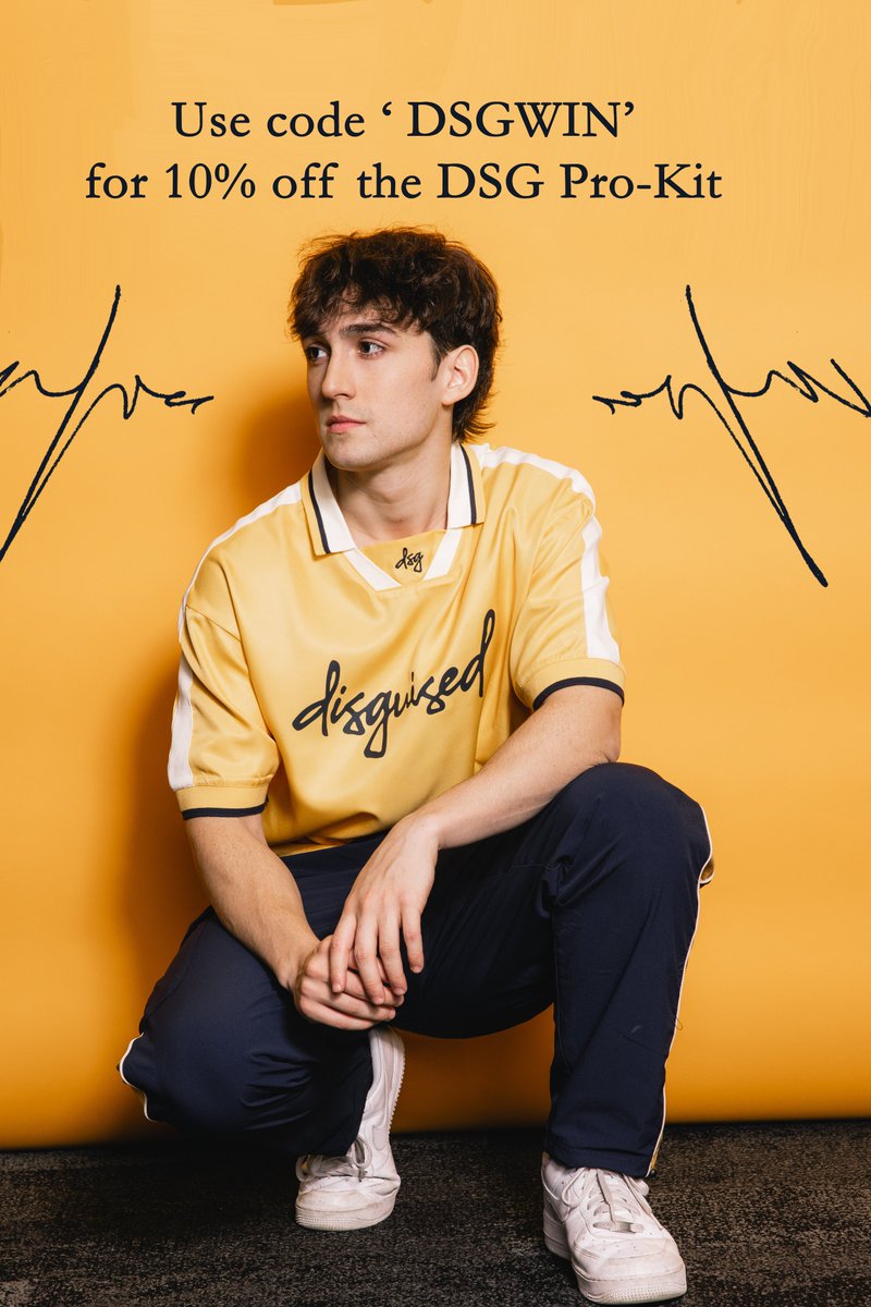 DSG IS BACK!
And to celebrate, we are having a limited time sale on the DSG Pro-Kit. Come to our opening game vs <a href="/LyonLATAM/">LYON</a> repping the best merch in the league

Use code 'DSGWIN' at checkout for 10% off!