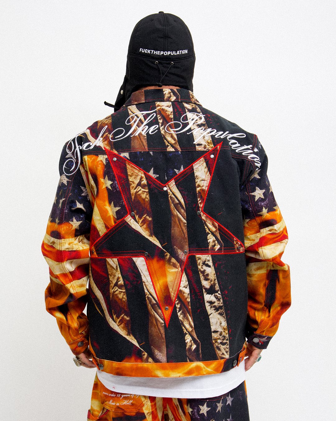 ジャケット・アウター FTP fuck the population FTP Fuckthepopulation Pit Crew Jacket Tan Size XL New Racing