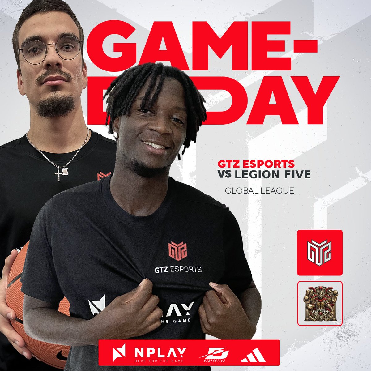 GTZ Esports (@gtzesports) on Twitter photo E temos noite de competição em NBA2k25 na <a href="/GlobalLeague2k/">Global League (GL)</a> para a fase de playoffs 🏀
🆚: @LegionFive5
🕒: 21:30H
📺: twitch.tv/gtzesports2k/
Vemo-nos em campo👊
#RespectAllFearNone #NBA2k25 E temos noite de competição em NBA2k25 na <a href="/GlobalLeague2k/">Global League (GL)</a> para a fase de playoffs 🏀
🆚: @LegionFive5
🕒: 21:30H
📺: twitch.tv/gtzesports2k/
Vemo-nos em campo👊
#RespectAllFearNone #NBA2k25