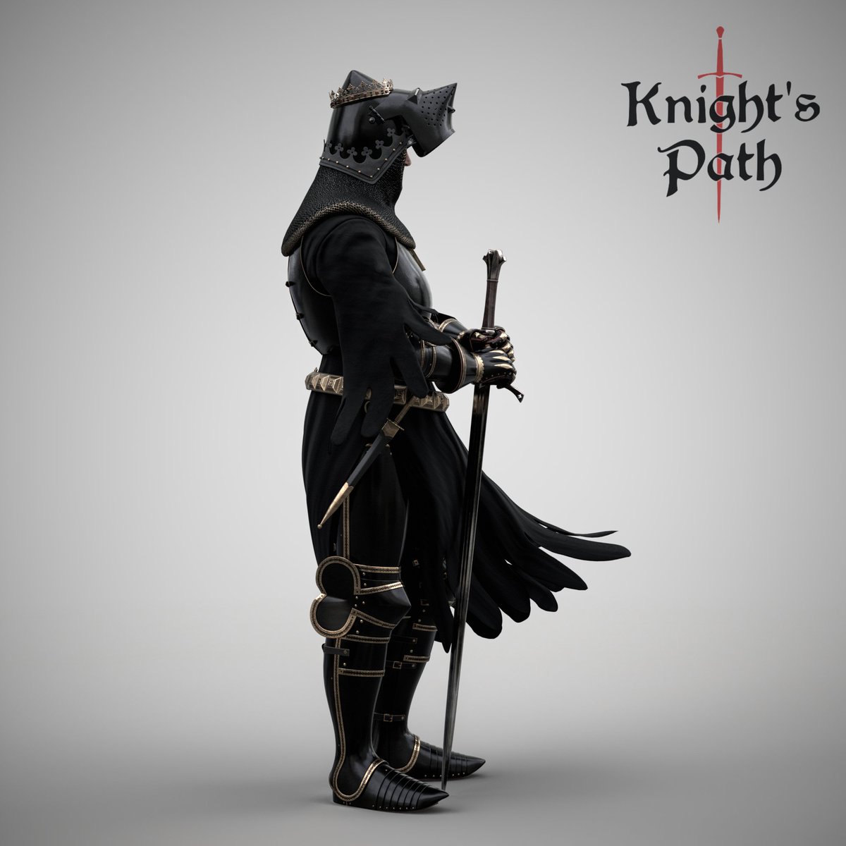 Knights_Path's tweet image. Black Armour inspired by the painting:
The Black Prince at Crécy

collections.telfair.org/objects/5237/t…

More renders bellow