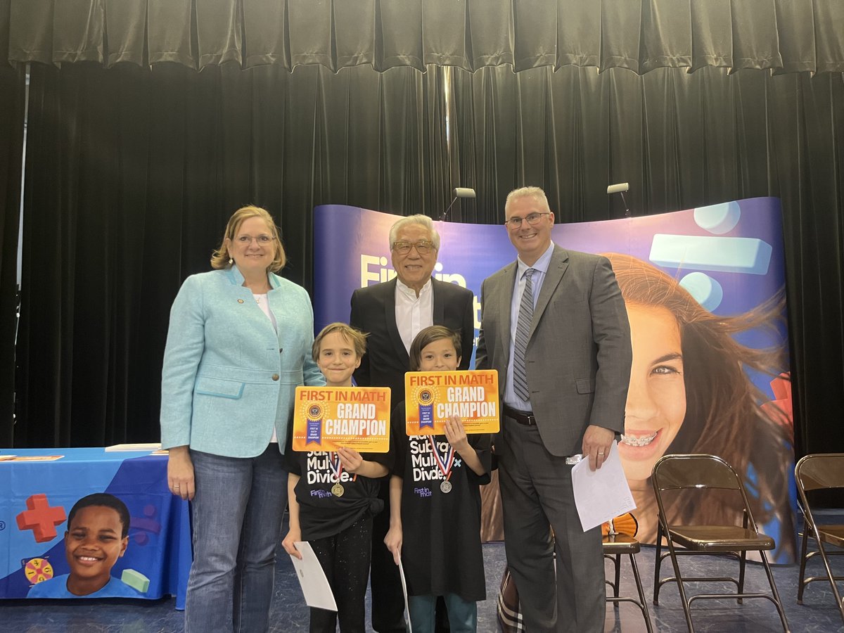 Sen_Pennycuick's tweet image. Salford Hills Elementary is ranked #26 in the nation for First in Math—an incredible achievement! 🎉 I was proud to present Senate certificates to the 38 students & celebrate the students, faculty, and staff for their hard work. ✏️📚 #FirstInMath #Education