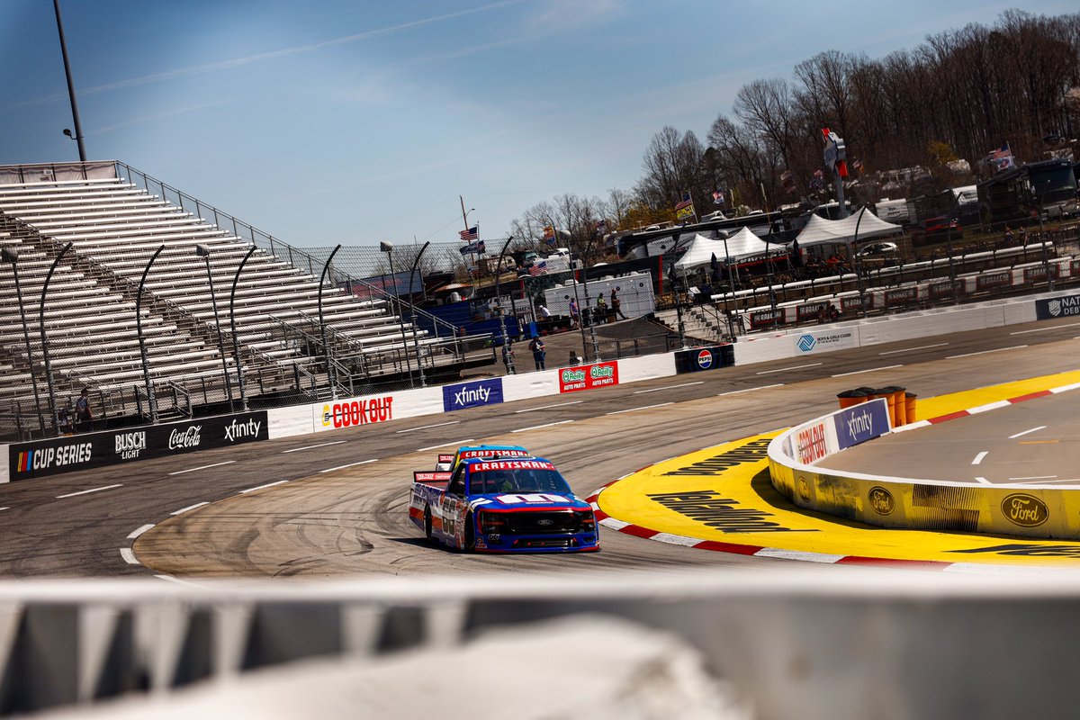 Impressive for Luke Baldwin - P1 in <a href="/NASCAR_Trucks/">NASCAR CRAFTSMAN Trucks</a> practice at <a href="/MartinsvilleSwy/">Martinsville Speedway</a> with <a href="/ThorSportRacing/">ThorSport Racing</a>