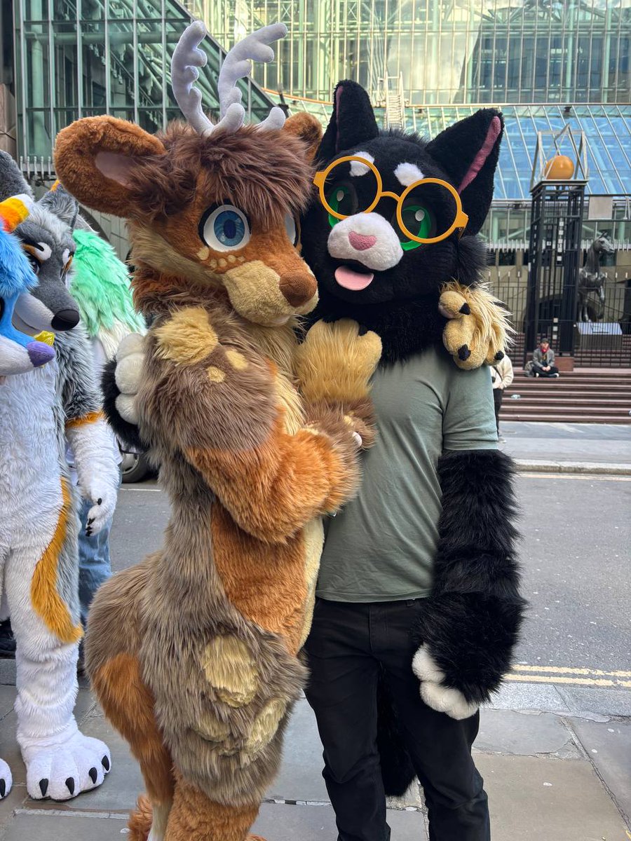 Nai π CFZ#827 (@naicoleptic) on Twitter photo Shout out to a very special kitty this #FursuitFriday. Hope you have an amazing birthday you hecking adorable bean π°πππ
I'm so lucky that I get to call you a friend and I can't wait to see you again.
πͺ‘ - <a href="/Minimoise3/">Popcorn Mini</a>
πΈ - <a href="/LunaJarv/">Luna</a>
πΈ - <a href="/bree0064/">π³οΈβπBree</a> Shout out to a very special kitty this #FursuitFriday. Hope you have an amazing birthday you hecking adorable bean π°πππ
I'm so lucky that I get to call you a friend and I can't wait to see you again.
πͺ‘ - <a href="/Minimoise3/">Popcorn Mini</a>
πΈ - <a href="/LunaJarv/">Luna</a>
πΈ - <a href="/bree0064/">π³οΈβπBree</a>