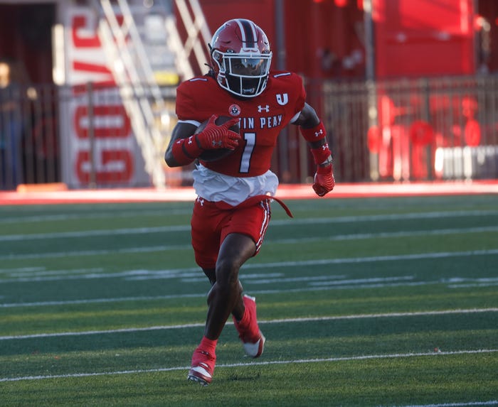 The Sportsdudeheinz Show (@sdudeheinzshow) on Twitter photo The #Giants and #49ers are very interested in Austin Peay WR Romon Copeland Jr.
<a href="/romon_jr/">Romon Copeland Jr</a> a blazing 4.35 at his Pro Day 😳😳 The #Giants and #49ers are very interested in Austin Peay WR Romon Copeland Jr.
<a href="/romon_jr/">Romon Copeland Jr</a> a blazing 4.35 at his Pro Day 😳😳