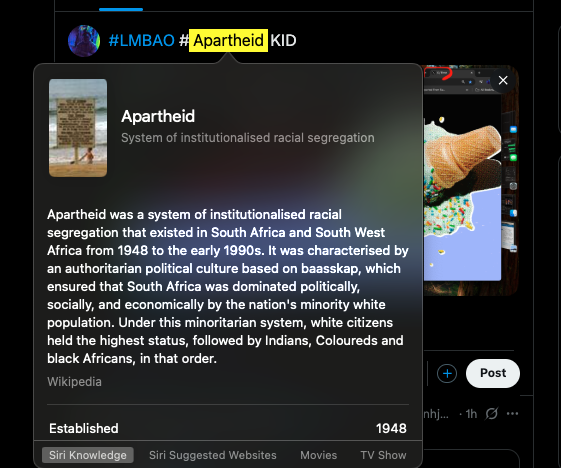 OLGriffin2's tweet image. #LMBAO # Apartheid KID