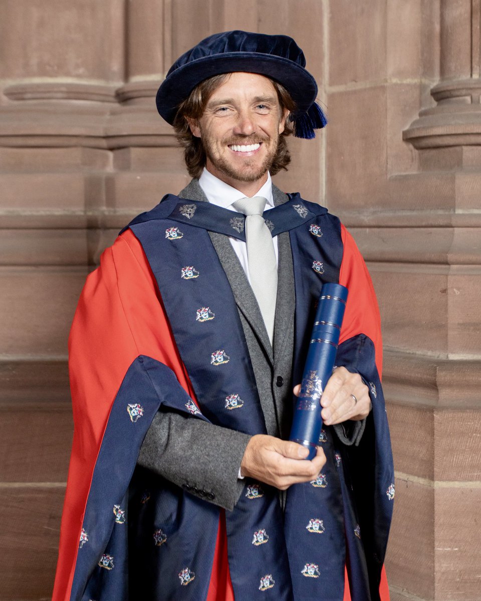 Tommy Fleetwood (@tommyfleetwood1) on Twitter photo Such an honour to be recognised with an honorary fellowship by <a href="/LJMU/">Liverpool John Moores University</a> and be part of the class of 25’s graduation. A special day and one that me and my family will always remember. Thanks to everyone for being so kind and wishing everyone graduating all the very best for the Such an honour to be recognised with an honorary fellowship by <a href="/LJMU/">Liverpool John Moores University</a> and be part of the class of 25’s graduation. A special day and one that me and my family will always remember. Thanks to everyone for being so kind and wishing everyone graduating all the very best for the