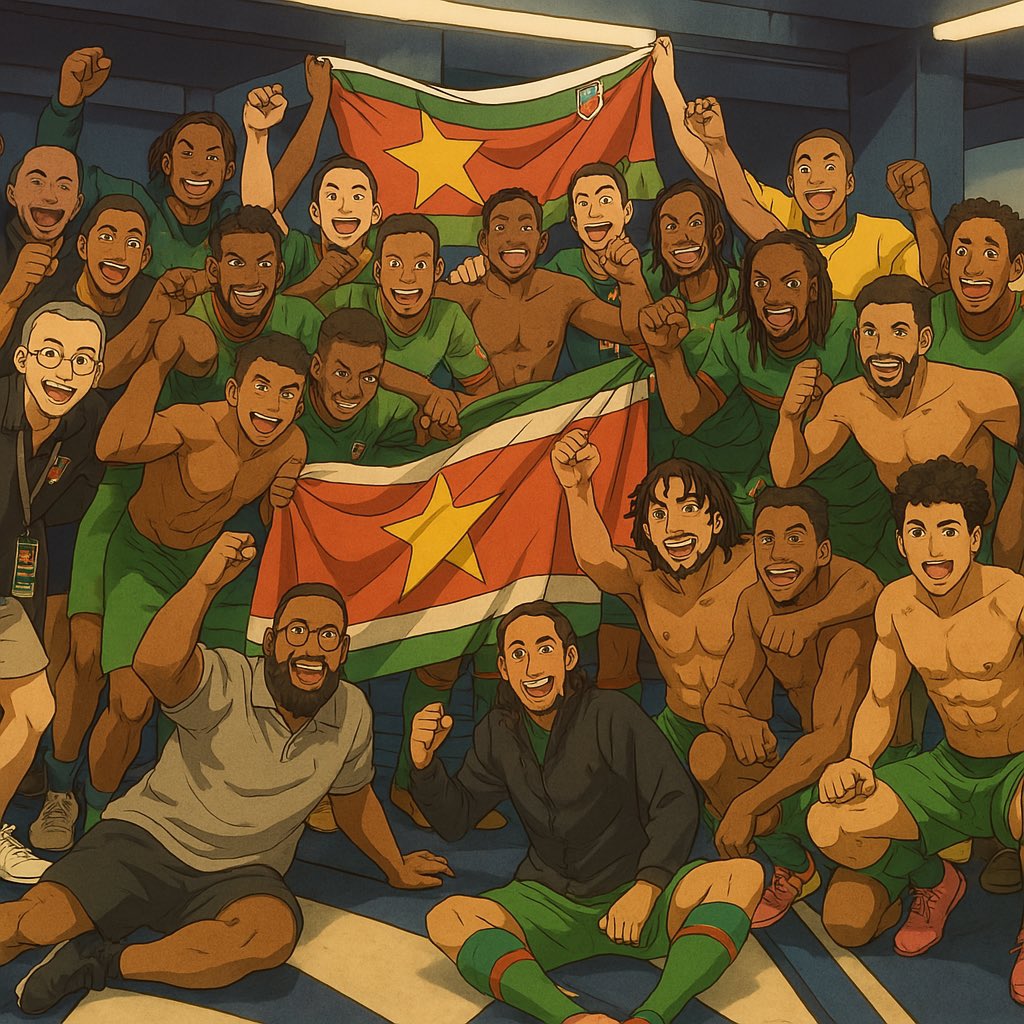 Congratulations to the Guadeloupe National Team on qualifying for the 2025 Concacaf Gold Cup! 🌟🇬🇵 

Let’s goooo! Allez Gwada! 🌴