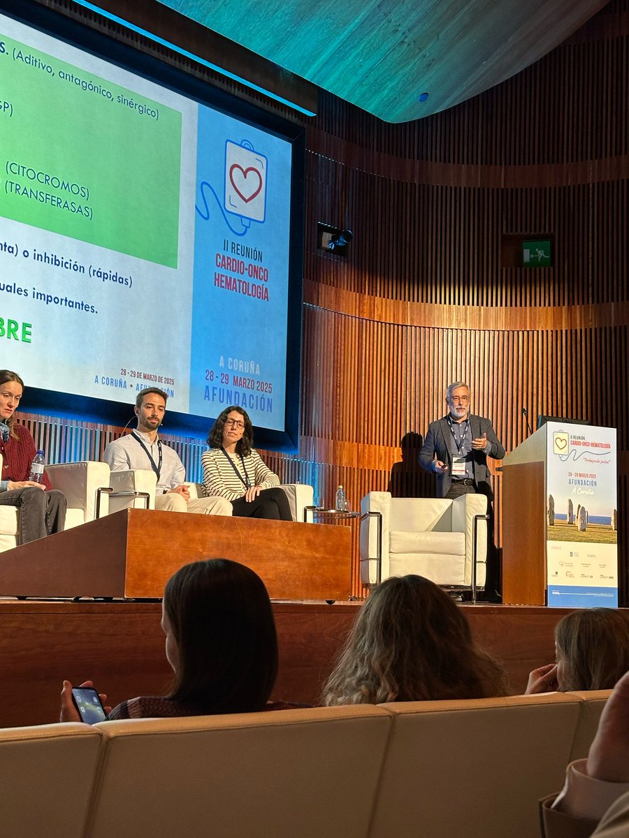 Gran éxito de asistencia y alto nivel científico en la primera jornada de la II Reunión Cardio-Onco-Hematología en Coruña.