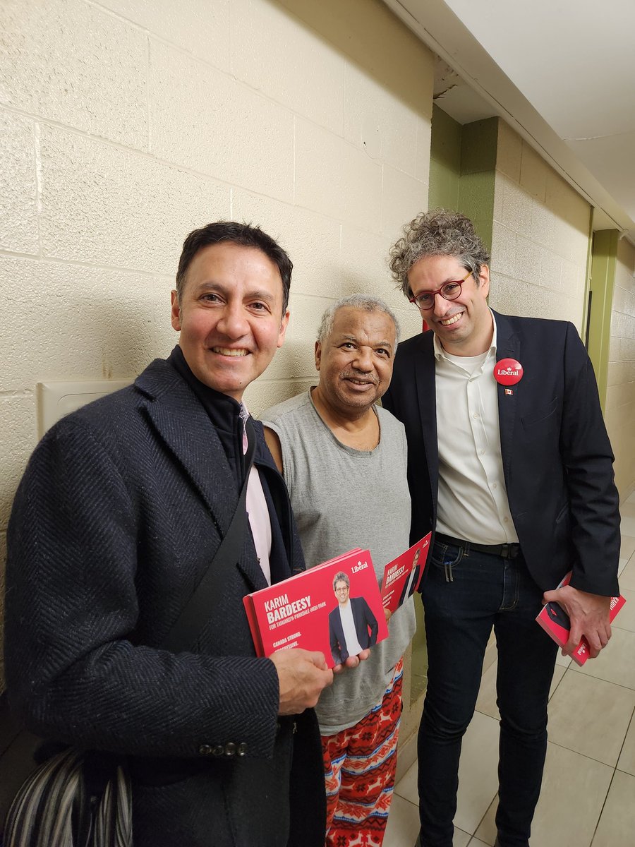 Arif Virani (@viraniarif) on Twitter photo Out for some doorknocking again today with my successor <a href="/kbardeesy/">Karim Bardeesy</a> in #parkdale Great to see so much support for the <a href="/liberal_party/">Liberal Party</a> and the leadership of <a href="/MarkJCarney/">Mark Carney</a> ! Out for some doorknocking again today with my successor <a href="/kbardeesy/">Karim Bardeesy</a> in #parkdale Great to see so much support for the <a href="/liberal_party/">Liberal Party</a> and the leadership of <a href="/MarkJCarney/">Mark Carney</a> !