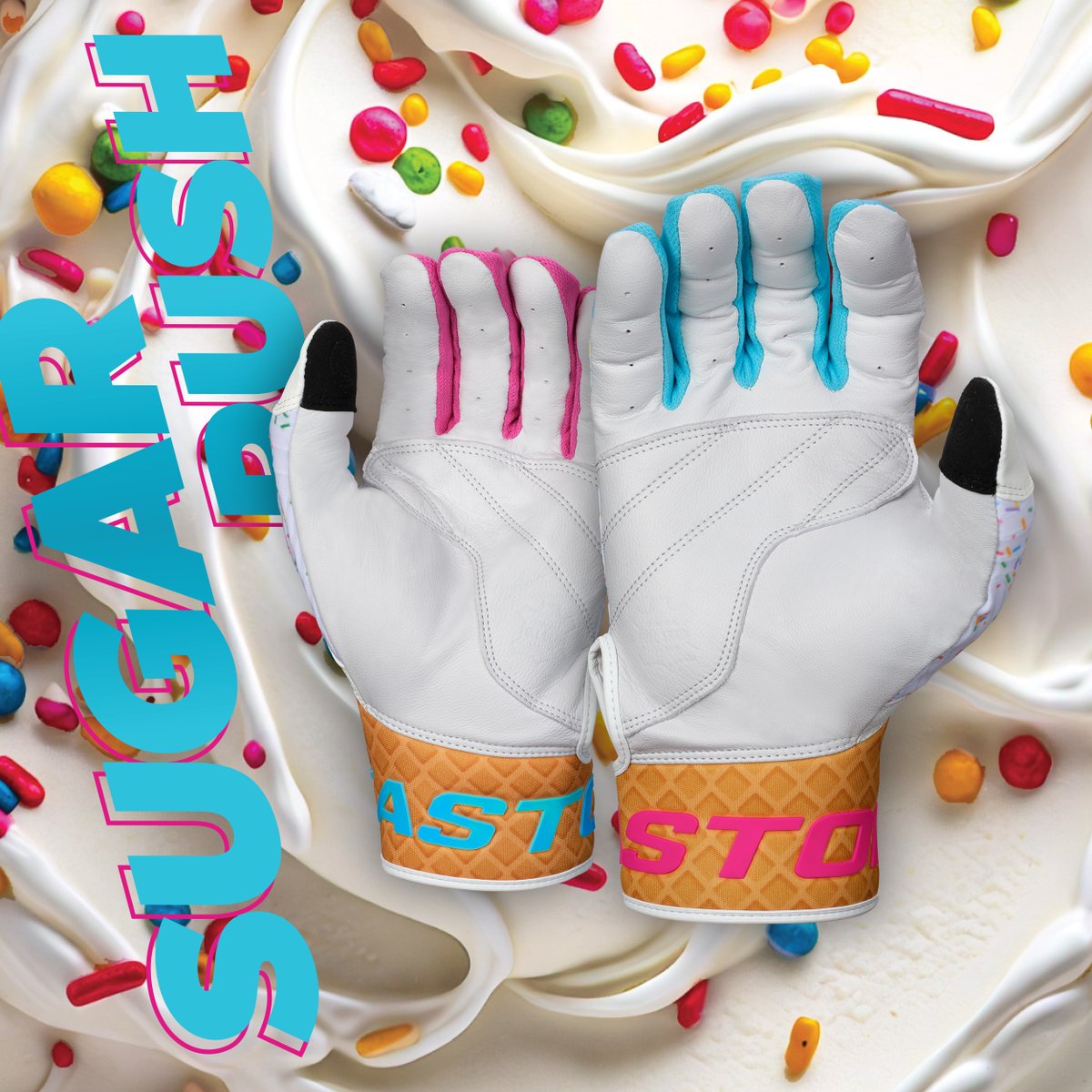 Our tastiest drop ever. The Walk-Off Ethos Sugar Rush Collection 🍦 

Available now on Easton.com! 

#TeamEaston