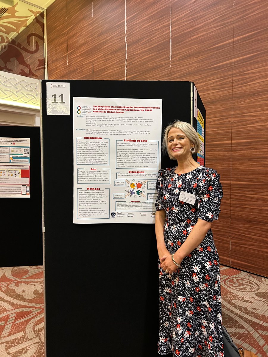 Aisling Pigott 🏴🇮🇪 (@dietitianwales) on Twitter photo What a week
🗣️ Speaking to wales <a href="/CYPDiabNetwork/">CYP Diabetes Network</a> about screening for eating disorders in T1D
🎤Being part of a panel + poster session @ Health Care Reseach Wales Faculty Showcase
📚Taking part in The Cardiff School of Sport and Health Sciences Doctoral Researcher Conference What a week
🗣️ Speaking to wales <a href="/CYPDiabNetwork/">CYP Diabetes Network</a> about screening for eating disorders in T1D
🎤Being part of a panel + poster session @ Health Care Reseach Wales Faculty Showcase
📚Taking part in The Cardiff School of Sport and Health Sciences Doctoral Researcher Conference