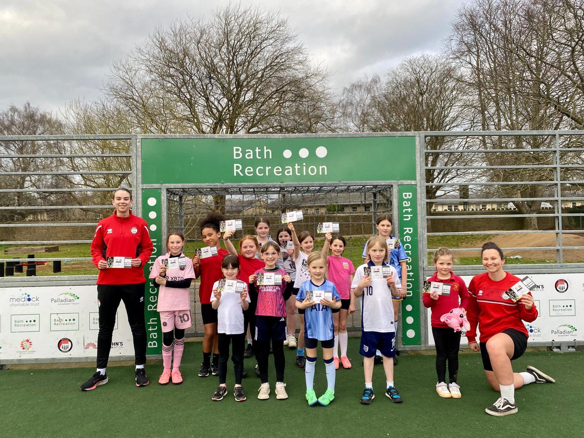 Bath City FC Foundation (@bcfcfoundation) on Twitter photo Our #wildcats have their tickets for this weekends Foundation Day Fixture. They will be at the <a href="/BathCity_FC/">Bath City FC</a> vs <a href="/hemelfc/">Hemel Hempstead Town FC</a> game! We have invited over 500 participants and locals to the game. Make sure you show your colours with the face painting tomorrow! Our #wildcats have their tickets for this weekends Foundation Day Fixture. They will be at the <a href="/BathCity_FC/">Bath City FC</a> vs <a href="/hemelfc/">Hemel Hempstead Town FC</a> game! We have invited over 500 participants and locals to the game. Make sure you show your colours with the face painting tomorrow!