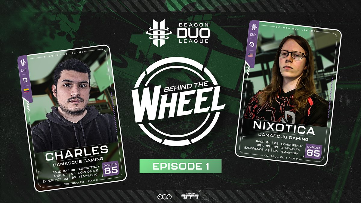 🧩 | CHARLES &amp; NIXOTICA BTW #BDLTM

Wanna know more about the duos competing in the BDL? Behind The Wheel is the series for you. First in line are the <a href="/damascusesports/">Damascus Gaming</a> pairing of <a href="/charlestm__/">charles</a> and <a href="/nixotica/">Nick Walters</a>!

📺 Full video link below ⬇️