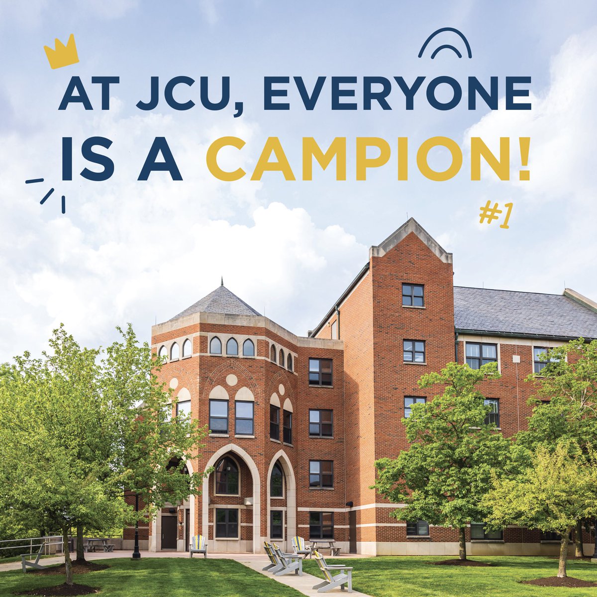 Happy Fri-yay, Blue Streaks! Kick off the weekend with some JCU puns! 💙 ⚡️