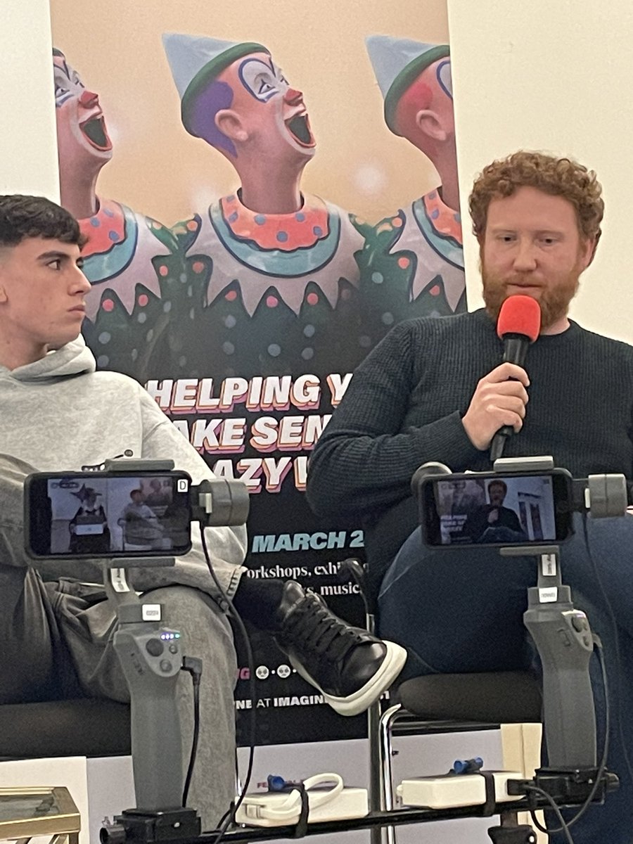 <a href="/ciaranoconnor22/">Ciaran O'Connor</a> stresses that  AI is not new . Potential risks of AI must always be to the forefront. <a href="/ImagineBelfast/">¡MAGINE!</a>
