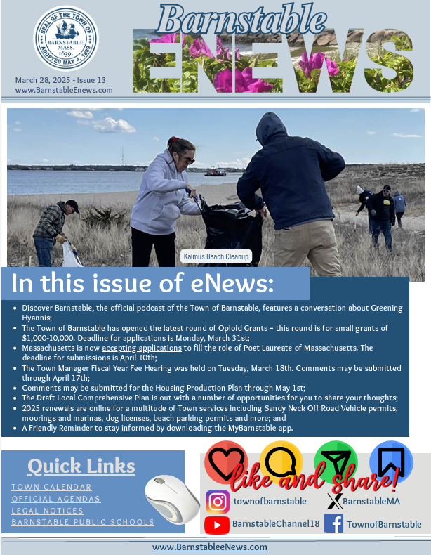 Town of Barnstable tweet media