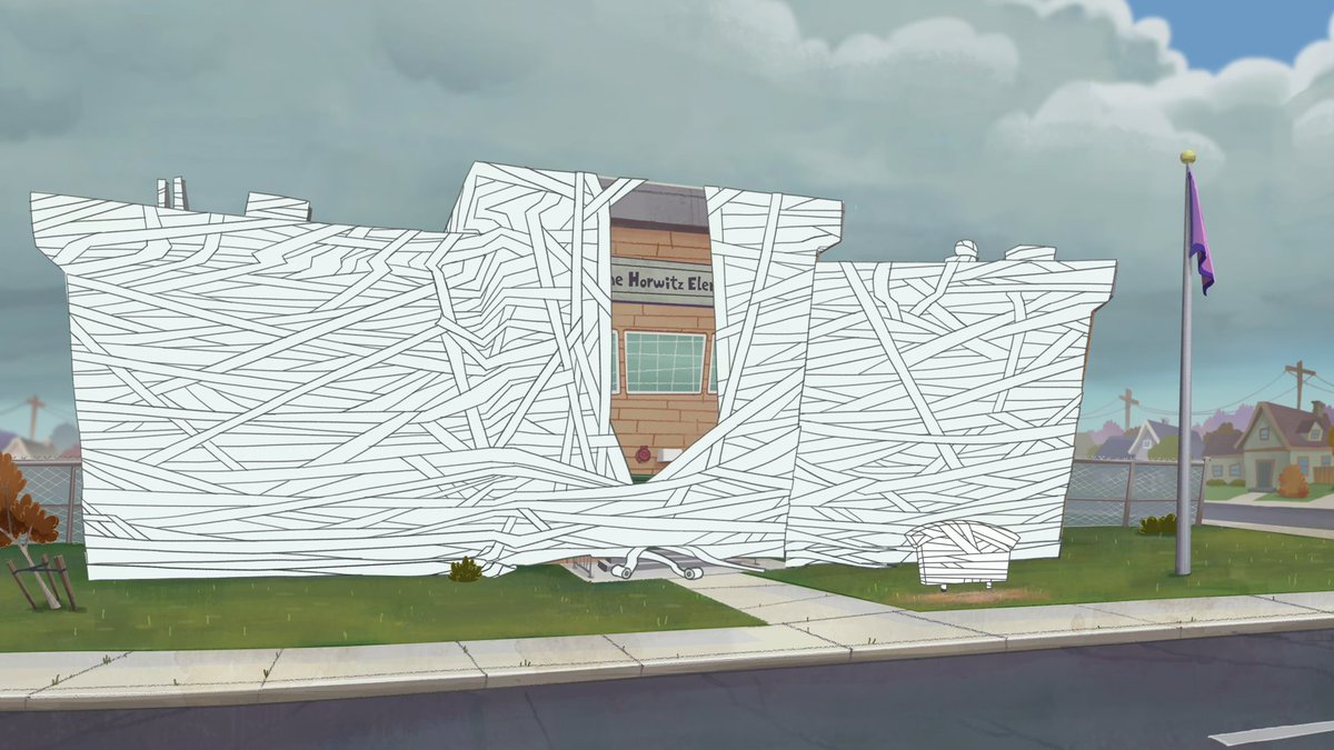 Would the students who did this please report to Principal Krupp's office? We just wanna talk