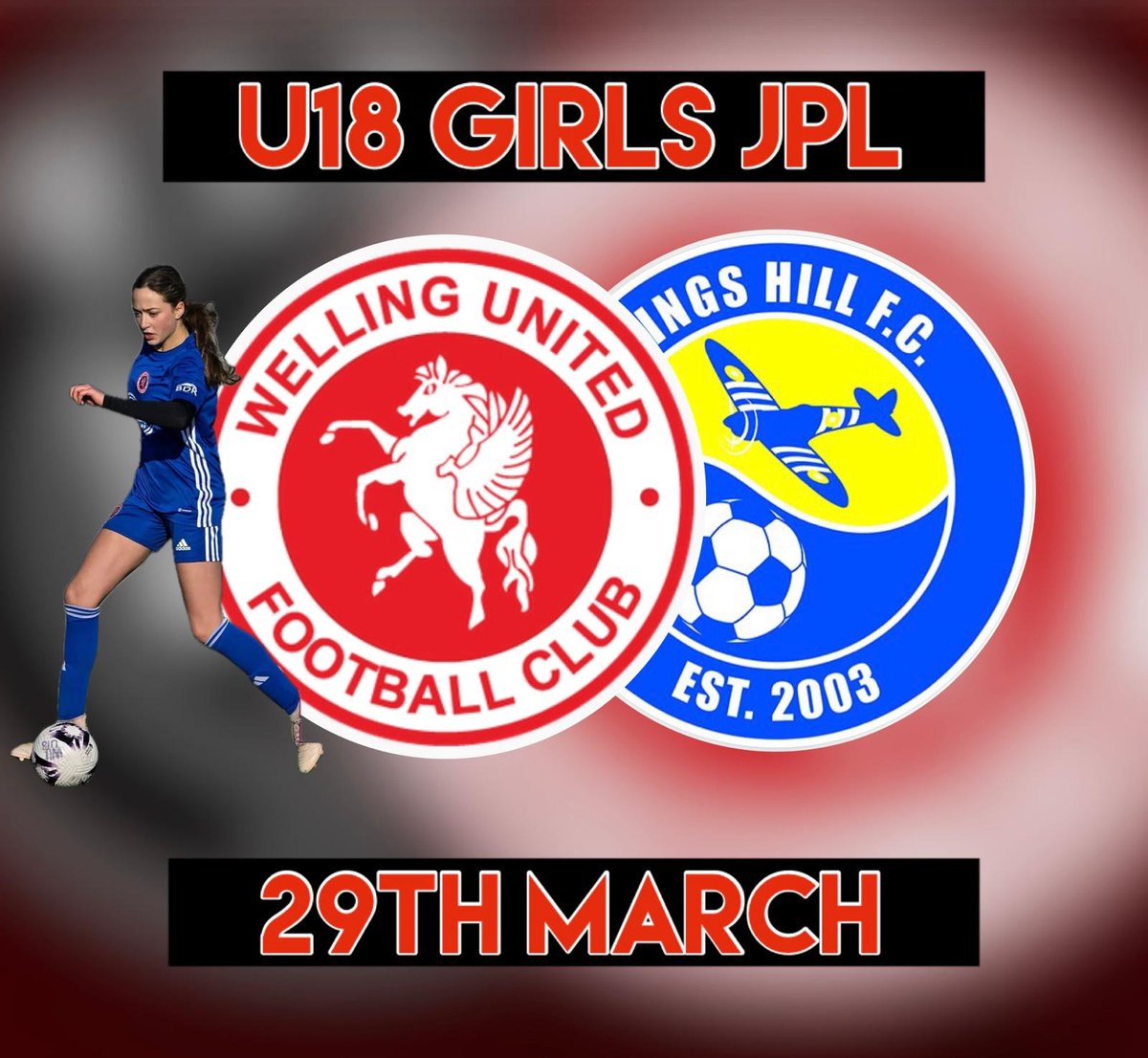 Another tough challenge for U18 Girls as they welcome Kings Hill to SE9.
Good luck girls 🙏🏻