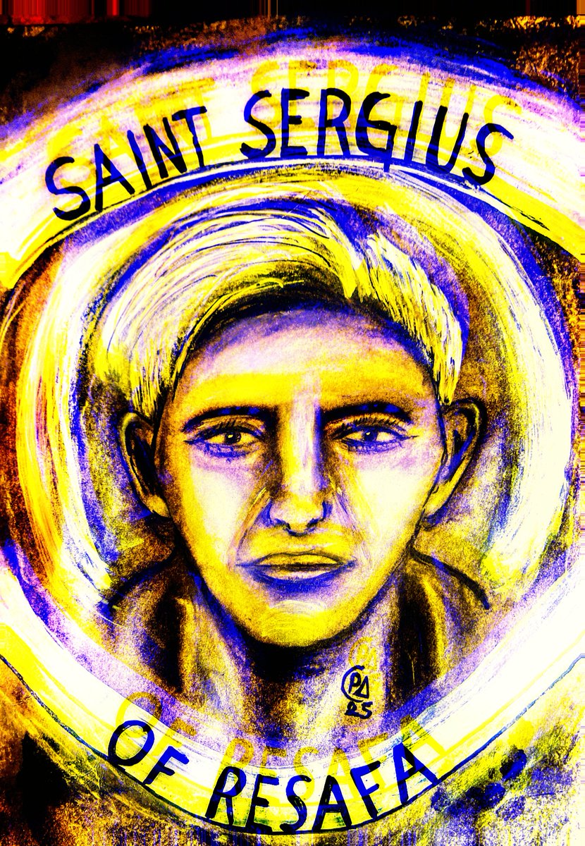 Sergius von Resafa † 303 Syria. Er glaubte an Jesus Christus und wurde deswegen mit seinem geliebten intimen Freund 🏳️‍🌈 Bakchos hingerichtet.

#saintsergius #sergius #sergios #saintsergios 🏳️‍🌈 #jesus #bible #saintbakchos #bakchos #rasefa #christianmartyrs #Rom #history #geschichte