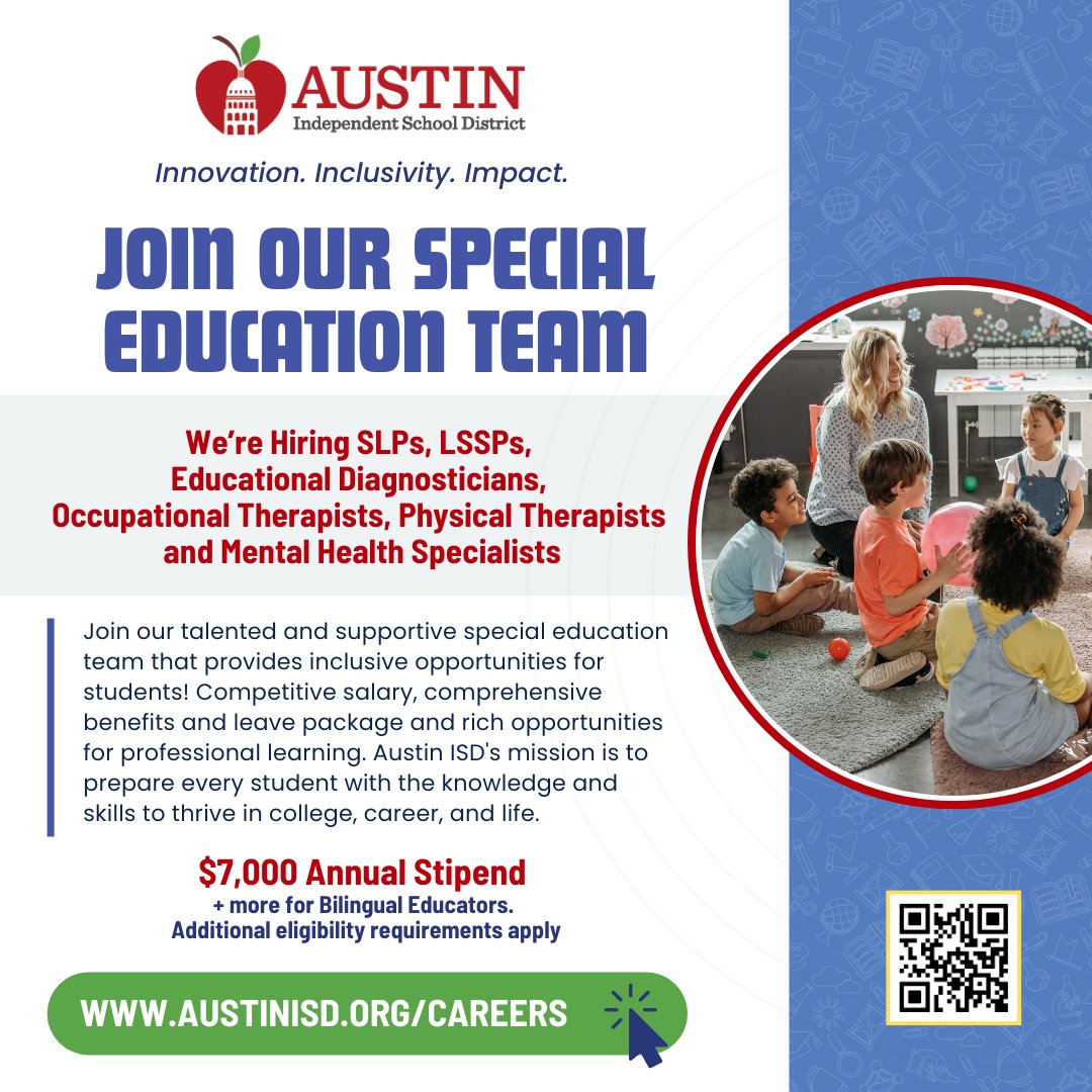 Austin ISD Special Education (@special_ed_aisd) on Twitter photo 