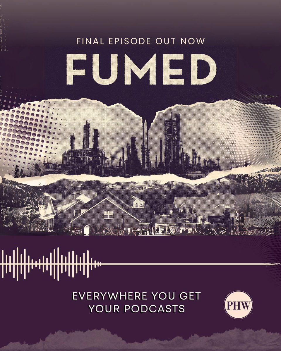 Public Health Watch (@pubhealthwatch) on Twitter photo They spoke out. Then it ended in flames.
Fumed is a true-crime investigative podcast about two Texans taking on the petrochemical industry in their backyard. Some fights come at a cost.
Listen to the final episode now! fumedpodcast.com
<a href="/DavidJLeffler/">David Leffler</a> <a href="/TPRNews/">Texas Public Radio</a> They spoke out. Then it ended in flames.
Fumed is a true-crime investigative podcast about two Texans taking on the petrochemical industry in their backyard. Some fights come at a cost.
Listen to the final episode now! fumedpodcast.com
<a href="/DavidJLeffler/">David Leffler</a> <a href="/TPRNews/">Texas Public Radio</a>