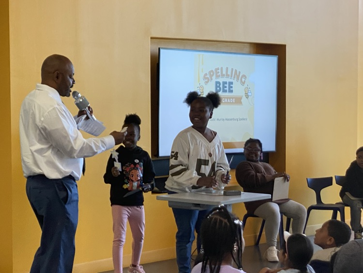 Our 3rd graders had their 1st Spelling Bee this week! Our scholars showcased their stellar spelling skills. Great work, 3rd grade!