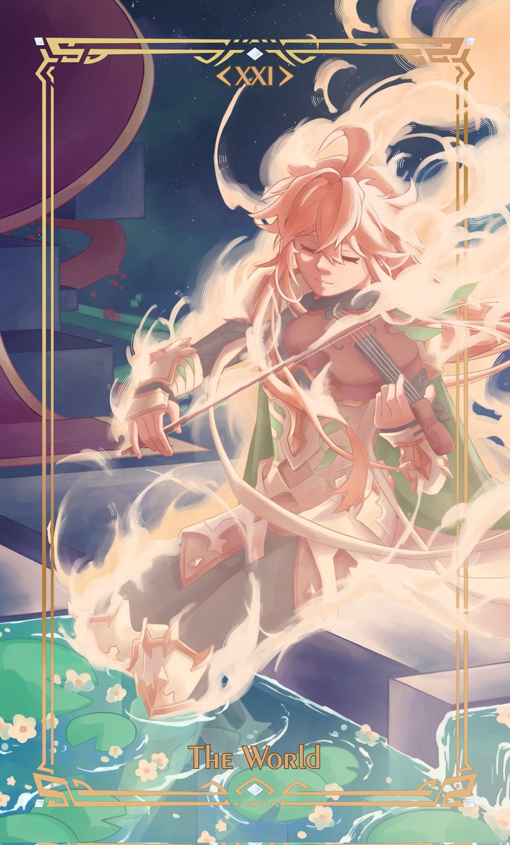 _addove's tweet photo. xxi - the world
#UnboundTarot #DragaliaLost #ドラガリ https://t.co/RDBBQwqR4j