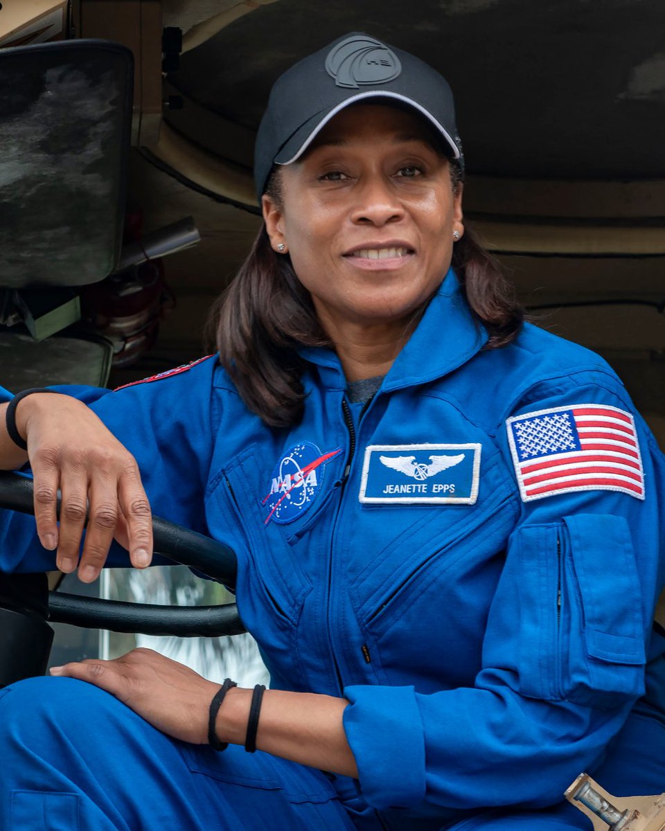 ClarkSchool's tweet photo. Alumna of @UMDAero, @Astro_Jeanette (M.S. ’94, Ph.D. ’00) is the second Black woman to complete a long-term mission on the @Space_Station. She holds the record for the most time spent in space by an African American astronaut at 235 days. #WomensHistoryMonth https://t.co/rddSjpgD2j