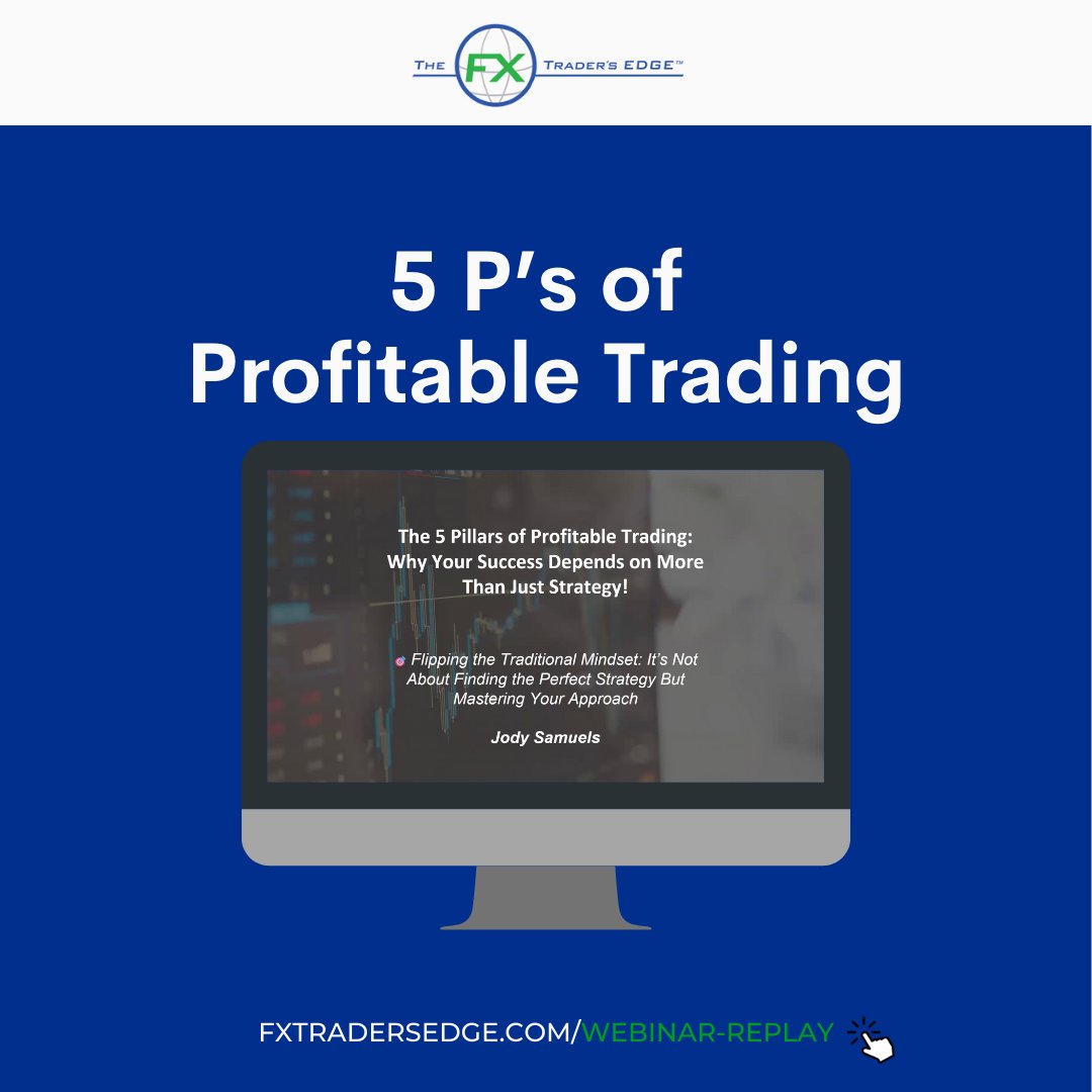 📉Feeling stuck in your trading?

Watch the replay of my 5P’s of Profitable Trading webinar and get the roadmap to consistent, confident trading.

🚀 Program starts Monday.
 🎁 Bonus: 1-on-1 coaching call!

👉 fxtradersedge.com/webinar-replay/
 #Trading #5PsFramework #WealthBuildersRoadmap