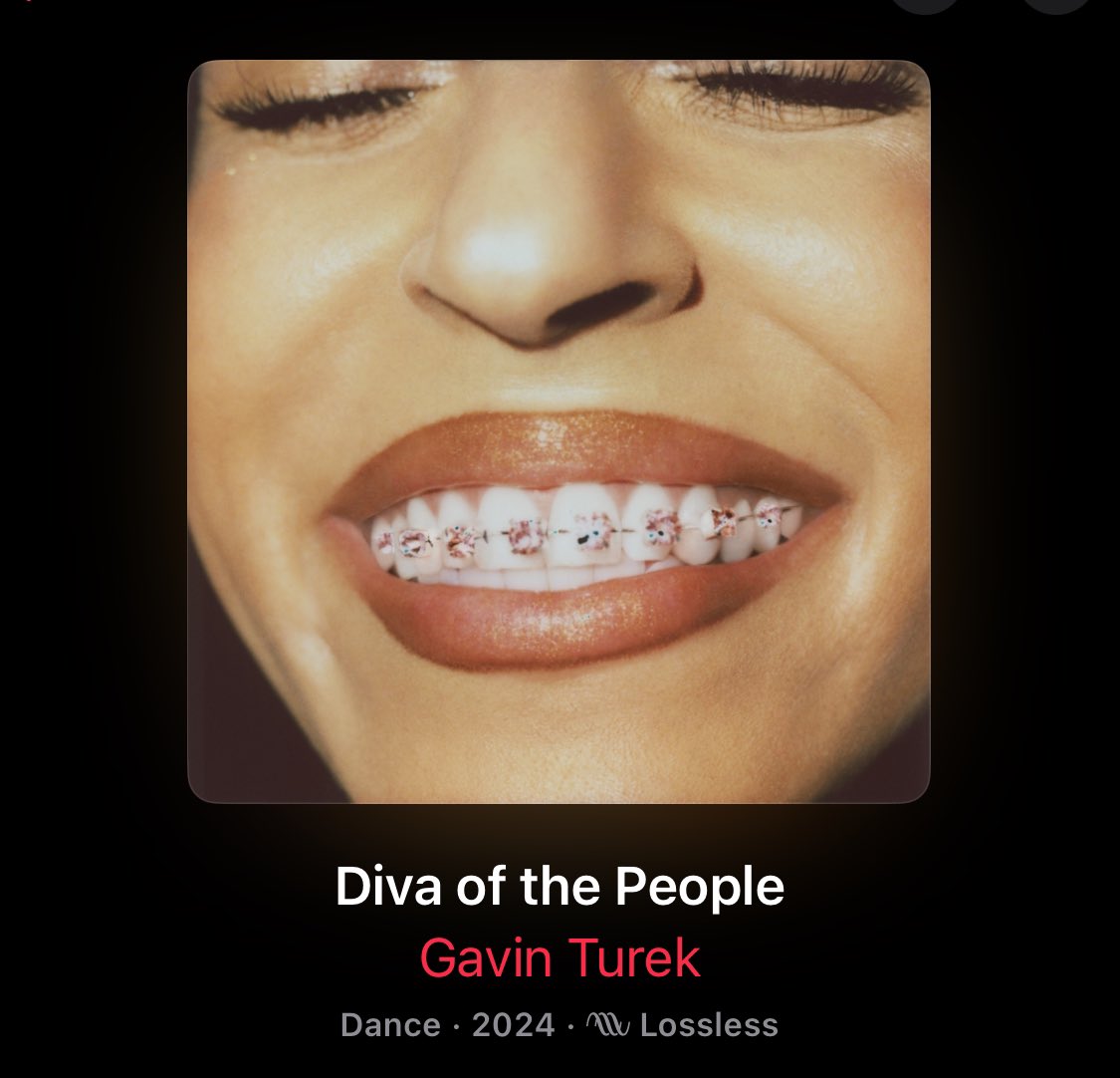 .<a href="/gavinturek/">Gavin Turek</a> DIVA OF THE PEOPLE is an amazing album from beginning to end. Couldn’t get enough of it! ⭐️