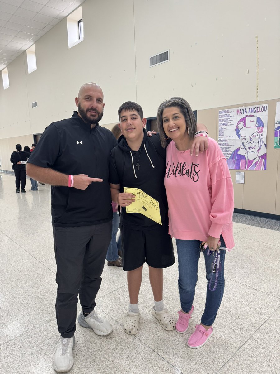Lindsay Miller (@mrscoach_miller) on Twitter photo Big Mike still bringing awards 🏆 home!
🆎 Honor Roll! Proud of you, Michael Jay!
<a href="/CoachTMiller18/">Trent Miller</a> & I are so proud of you! Keep pushing in ALL things! Big Mike still bringing awards 🏆 home!
🆎 Honor Roll! Proud of you, Michael Jay!
<a href="/CoachTMiller18/">Trent Miller</a> & I are so proud of you! Keep pushing in ALL things!