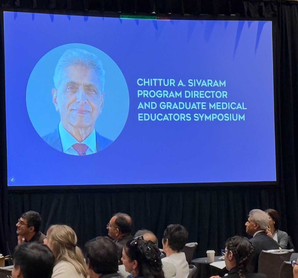 Huge congratulations to Dr. Chittur A. Sivaram on the incredible honor of having the Program Director &amp; Graduate Medical Educators Symposium at #ACC25 named after him! A true legend in cardiology education and mentorship. #MedEd #CardioTwitter #ACC