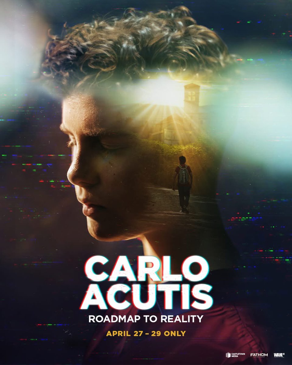 ArchbishopPerez's tweet photo. 1/4 Dear Sisters and Brothers in Christ,

A new film, just in time for the Canonization of the first millennial saint, Blessed Carlo Acutis will be coming to 1,000 theaters, nationwide, from April 27-29th, including several local theaters throughout our 5-county region. https://t.co/WWGXyl2LSv