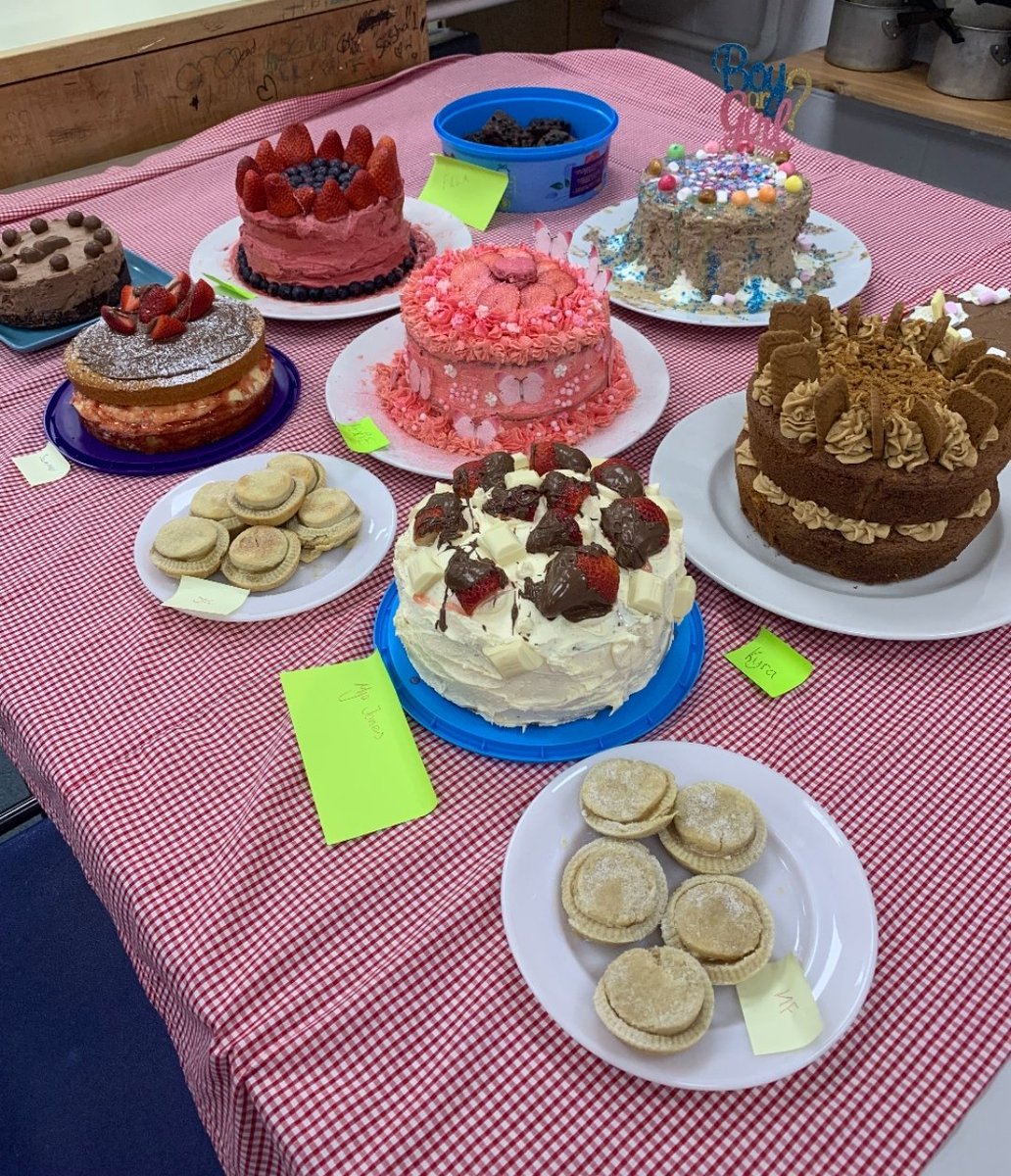 Idris Davies School 3_18 (@ids3to18) on Twitter photo Year 10 Catering pupils have worked incredibly hard in their mock examination to bake these wonderful cakes and sweet treats๐ <a href="/IDSHWB/">Idris Davies 3-18 Health and Wellbeing</a>
#EverypupilEveryopportunityEveryday #theIDSway Year 10 Catering pupils have worked incredibly hard in their mock examination to bake these wonderful cakes and sweet treats๐ <a href="/IDSHWB/">Idris Davies 3-18 Health and Wellbeing</a>
#EverypupilEveryopportunityEveryday #theIDSway