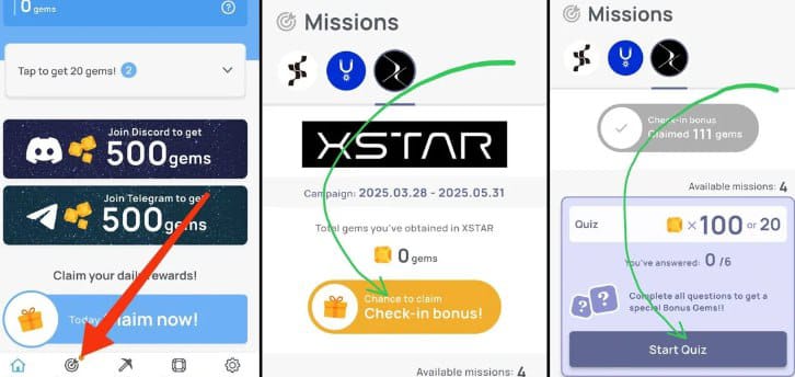 S_Cryptr's tweet photo. Xenea daily Quiz answer 👆👆
Xenea All Xstar Quiz answer 

 1.B

   2.A

3. A

4. A

5. A

6. B

@Xenea_io @xstar_id  #followers #Web3 #Aidrop  @partofdream_POD  #community #foryou  #CryptoNews #Mining #Trending https://t.co/j7rLBXUfZH