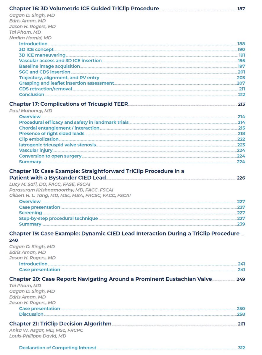 Dr. Gilbert Tang (@gilberttangmd) on Twitter photo Congrats <a href="/SCAI/">SCAI</a> <a href="/JasonHRogersMD/">Jason Rogers</a> @AnitaAsgarMD et al for the T-TEER #TriClip eBook launch just in time for #ACC25 <a href="/ACCinTouch/">American College of Cardiology</a> and #TRILUMINATE 2y pivotal trial to be presented at late breaker session #ACC! Must-read resource for all T-TEER implanters and imagers out there Congrats <a href="/SCAI/">SCAI</a> <a href="/JasonHRogersMD/">Jason Rogers</a> @AnitaAsgarMD et al for the T-TEER #TriClip eBook launch just in time for #ACC25 <a href="/ACCinTouch/">American College of Cardiology</a> and #TRILUMINATE 2y pivotal trial to be presented at late breaker session #ACC! Must-read resource for all T-TEER implanters and imagers out there