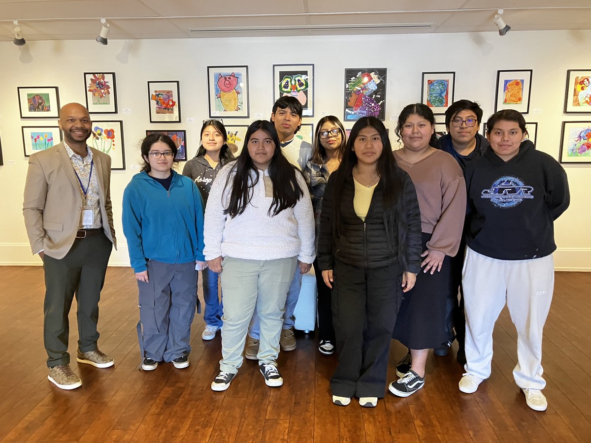 Yesterday, we welcomed a group from Georgetown who was advocating for arts access in Sussex County schools through a powerful event,  the March for the Arts in Education on Legislative Mall. #ArtsEd #Advocacy