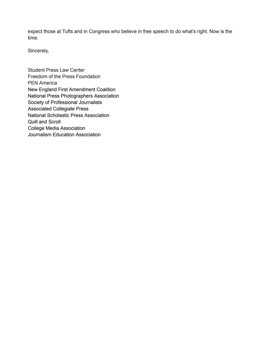 "When students face detention or deportation for lawful expression, it sends a chilling message to all that the price of dissent is exile."

Read the rest of the letter we wrote alongside 10 other rights organizations:

splc.org/2025/03/splc-c…