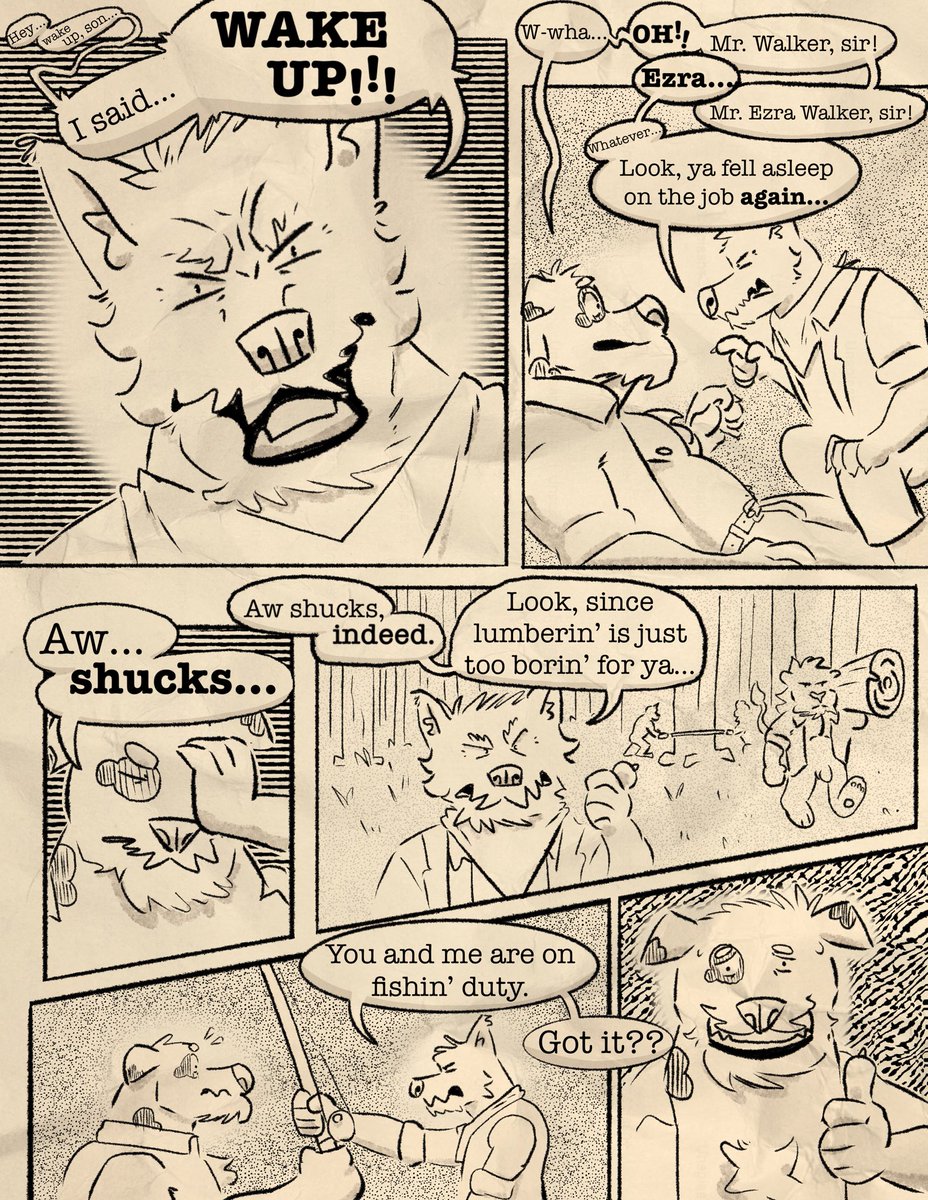 BaraGirk's tweet photo. Ezra and Buck Page 1

#furryart #nsfw https://t.co/SK7oT0Sld7