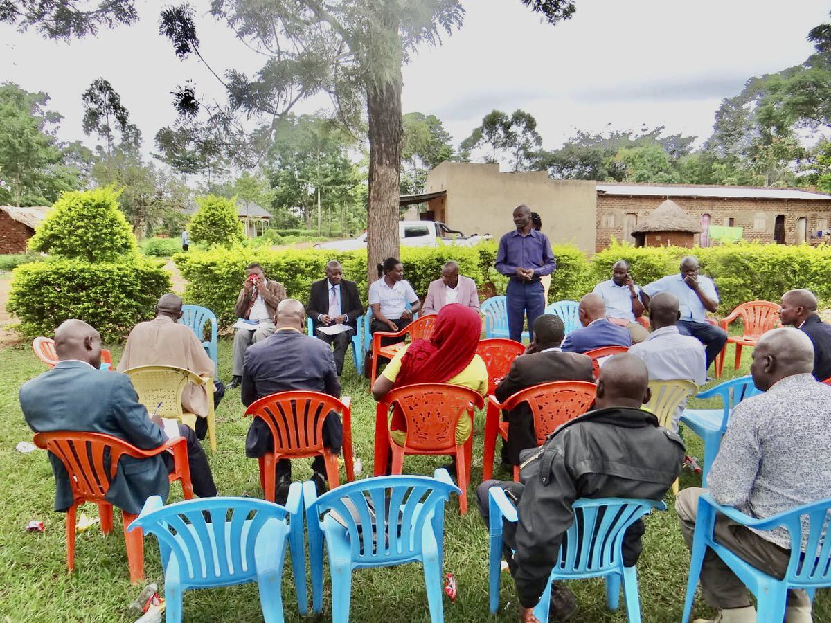 Today we conducted two site meetings for the ongoing works of construction of administration blocks at Masafu Sub County valued at UGX178,950,781 and Tiira Town Council valued at UGX81,406,017. The works were reviewed and progress rates established at 75% and 60% respectively