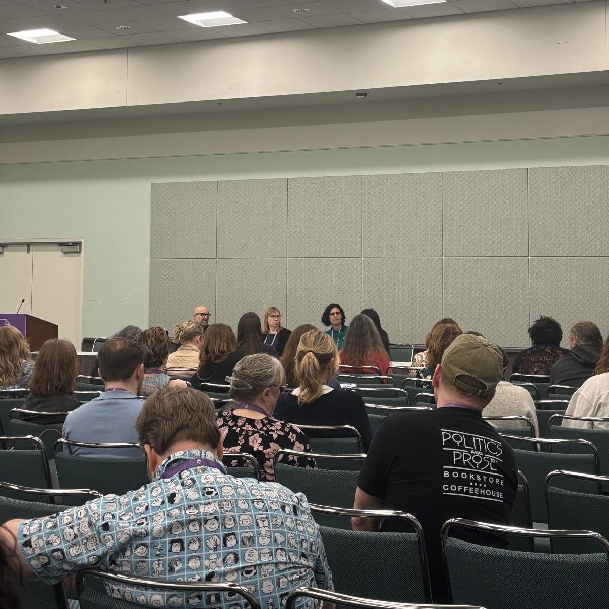 Coriolis (@coriolisco) on Twitter photo I was happy to see such a large turnout for this panel on “going indie.” Many thanks to <a href="/LoriFeathers/">Lori Feathers</a>, Mark Haber, <a href="/alanawilcox/">Alana Wilcox</a>, Corinna Vallianatos, and <a href="/yignarski/">Yuka Igarashi</a> for sharing their insights!
#AWP25 #AWP2025LosAngeles #AWP2025 I was happy to see such a large turnout for this panel on “going indie.” Many thanks to <a href="/LoriFeathers/">Lori Feathers</a>, Mark Haber, <a href="/alanawilcox/">Alana Wilcox</a>, Corinna Vallianatos, and <a href="/yignarski/">Yuka Igarashi</a> for sharing their insights!
#AWP25 #AWP2025LosAngeles #AWP2025