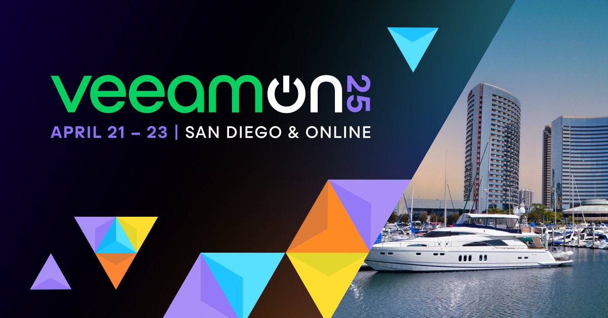 Chris Childerhose (@cchilderhose) on Twitter photo The #VeeamON 2025 agenda is packed with sessions designed to help you conquer your greatest data resilience challenges. Register today (save 10% with code COMMUNITY10), and I hope to see you in San Diego! <a href="/Veeam/">Veeam® Software</a> <a href="/VeeamVanguard/">VeeamVanguard</a> <a href="/VeeamCommunity/">Alfred</a> The #VeeamON 2025 agenda is packed with sessions designed to help you conquer your greatest data resilience challenges. Register today (save 10% with code COMMUNITY10), and I hope to see you in San Diego! <a href="/Veeam/">Veeam® Software</a> <a href="/VeeamVanguard/">VeeamVanguard</a> <a href="/VeeamCommunity/">Alfred</a>