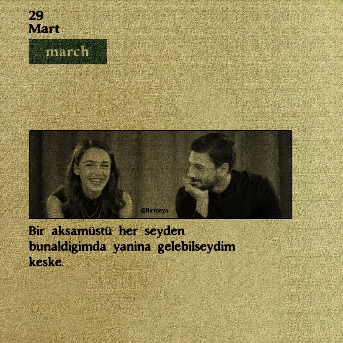 birmeya's tweet photo. 29 Mart. https://t.co/MgKHJd4rly