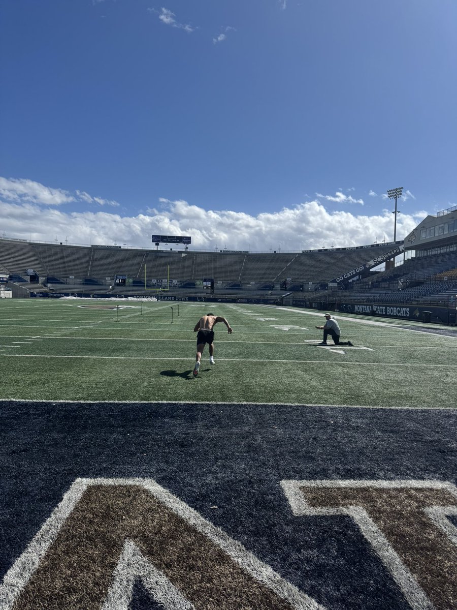 The Man in the Arena!📍Bozeman, MT #GoCats